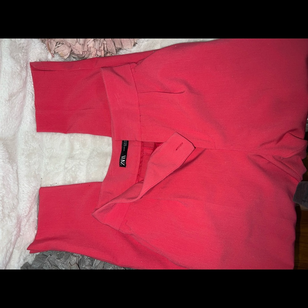 Zara Hot Pink Trousers